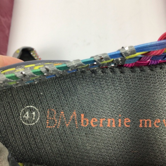 Bernie Mev pull-on multicolored wedges-Hallie -41 - Picture 8 of 8